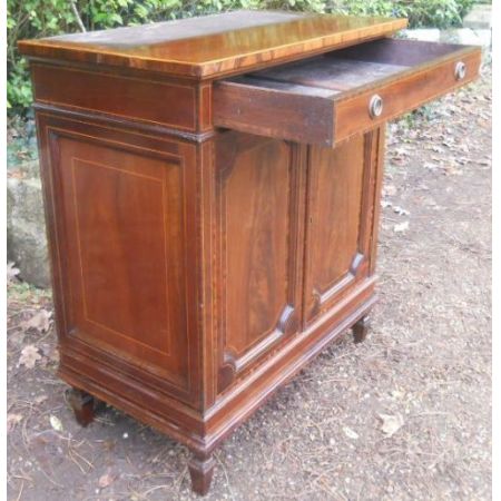 Edwardianischer antiker Mahagoni Bücherschrank englisch ca 1900