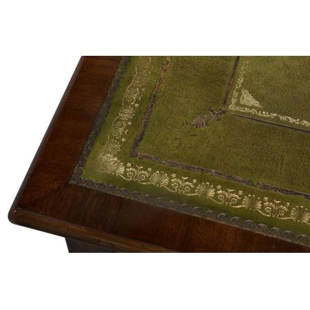 Georgianischer antiker Mahagoni Schreibtisch englisch ca 1800