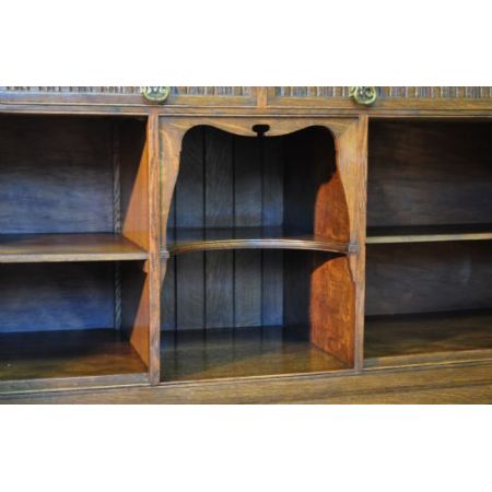 Viktorianisches antikes Eichen Sideboard britisch ca 1860