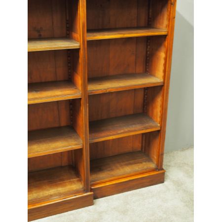 Antiker viktorianischer Bücherschrank Mahagoni ca 1890