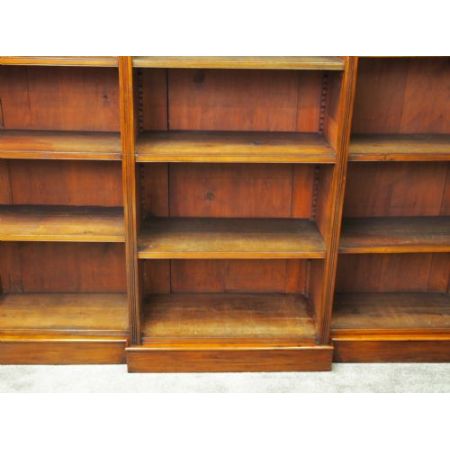 Antiker viktorianischer Bücherschrank Mahagoni ca 1890