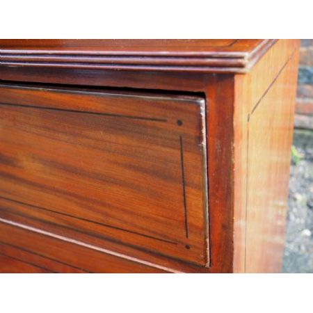 Georgianischer antiker Mahagoni Bücherschrank englisch ca 1820