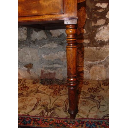 Georgianischer antiker Mahagoni Frisiertisch Schreibtisch ca 1825