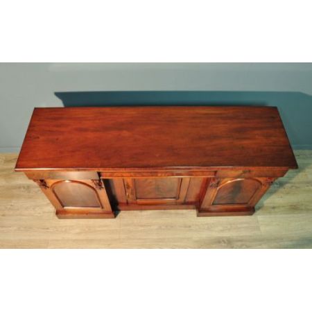 Antikes viktorianisches Mahagoni Sideboard britisch ca 1860