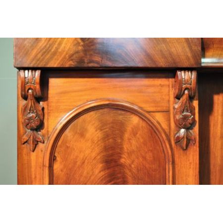 Antikes viktorianisches Mahagoni Sideboard britisch ca 1860