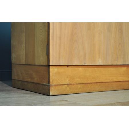 Antikes Art Deco Sideboard Nussbaum britisch ca 1930