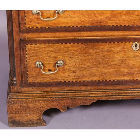 Antike britische Eichen Kommode ca 1780