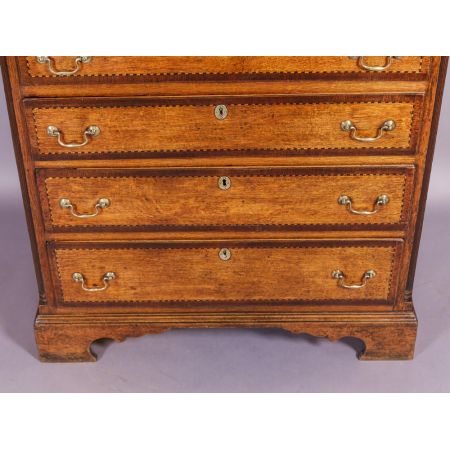 Antike britische Eichen Kommode ca 1780