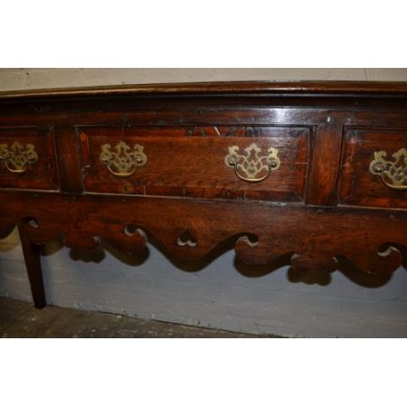 Antiker englischer Eichen Beistelltisch ca 1930