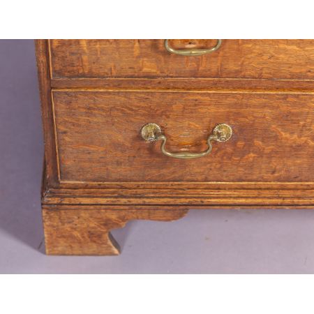 Georgianischer antiker Eichen Sekretär britisch ca 1760