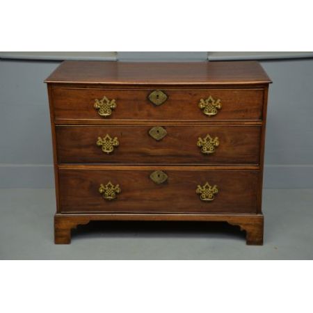 Georgianische antike Mahagoni Kommode britisch ca 1770