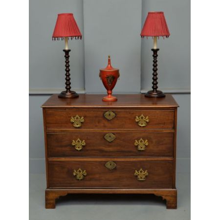 Georgianische antike Mahagoni Kommode britisch ca 1770