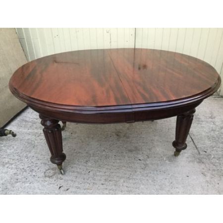 Viktorianischer antiker Mahagoni Esstisch englisch ca 1860