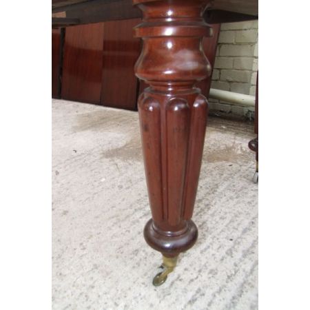 Viktorianischer antiker Mahagoni Esstisch englisch ca 1860