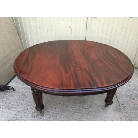 Viktorianischer antiker Mahagoni Esstisch englisch ca 1860