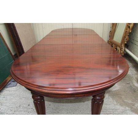 Viktorianischer antiker Mahagoni Esstisch englisch ca 1860