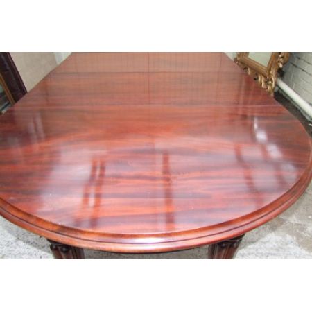 Viktorianischer antiker Mahagoni Esstisch englisch ca 1860