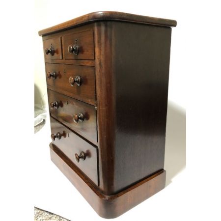 Viktorianische antike Mahagoni Kommode englisch ca 1860