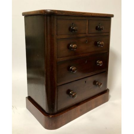 Viktorianische antike Mahagoni Kommode englisch ca 1860