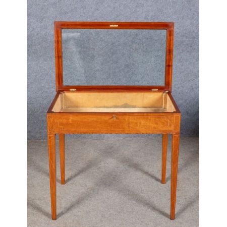 Edwardianischer antiker Bijouterie Beistelltisch Mahagoni ca 1890