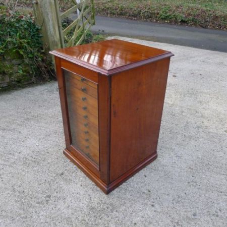 Viktorianische antike Mahagoni Kommode britisch ca 1870