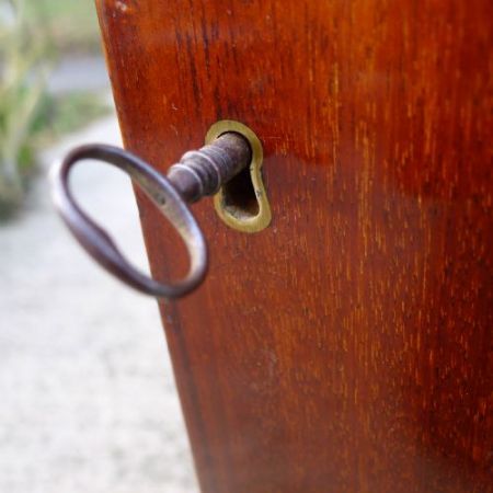 Viktorianische antike Mahagoni Kommode britisch ca 1870