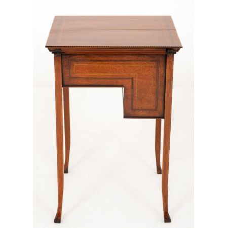 Antiker britischer Mahagoni Sekretär Schreibtisch klappbar ca 1910