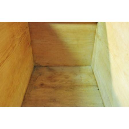 Viktorianische antike Kiefern Truhe britisch ca 1860