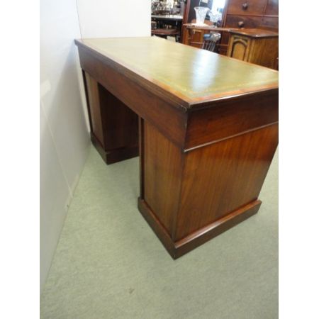 Antiker britischer Mahagoni Schreibtisch ca 1900