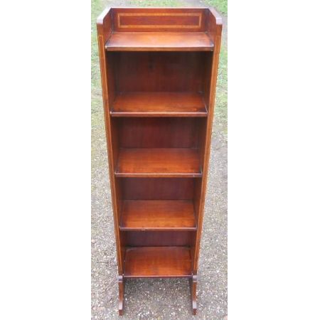 Edwardianischer Mahagoni Bücherschrank britisch antik ca 1900