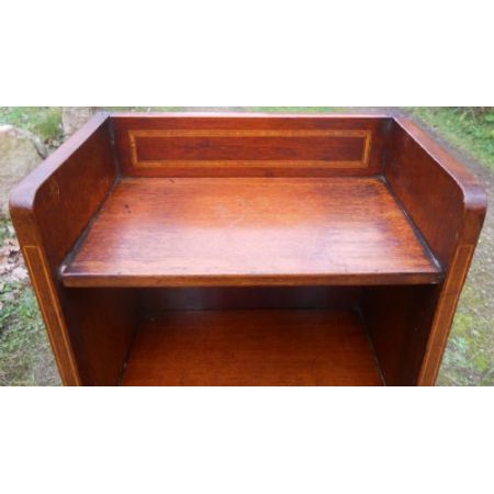 Edwardianischer Mahagoni Bücherschrank britisch antik ca 1900