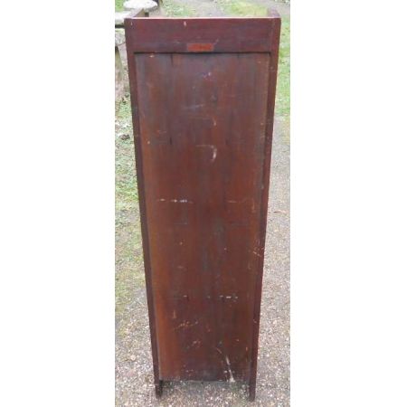 Edwardianischer Mahagoni Bücherschrank britisch antik ca 1900