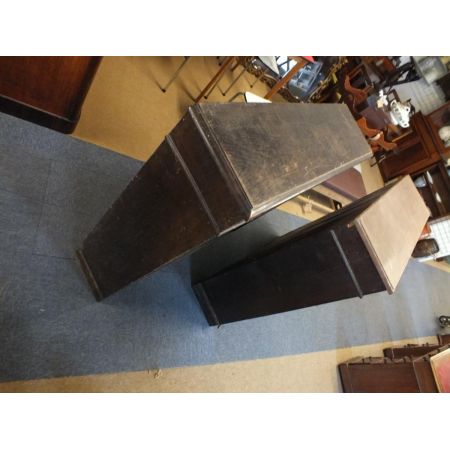 Antike britische Eichen Bücherschränke ca 1920