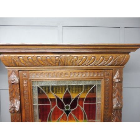 Viktorianische antike Eichen Bücherschränke britisch ca 1880