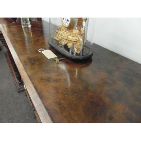 Viktorianisches antikes Sideboard Nussbaum britisch ca 1860