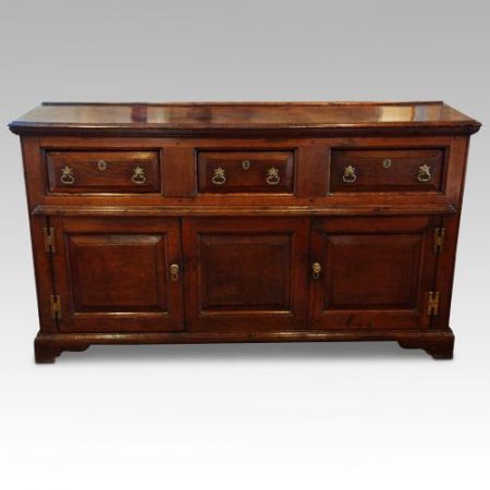 Antikes britisches Eichen Sideboard ca 