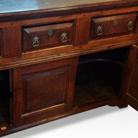 Antikes britisches Eichen Sideboard ca 