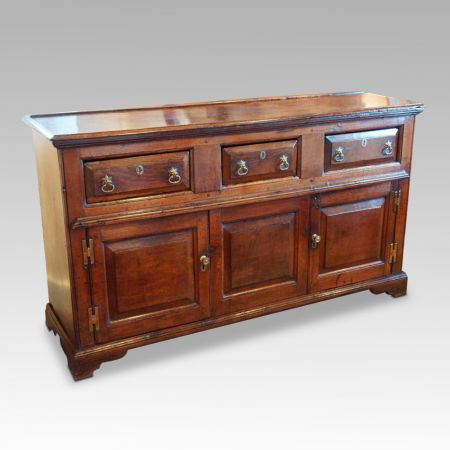 Antikes britisches Eichen Sideboard ca 