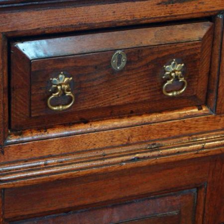 Antikes britisches Eichen Sideboard ca 