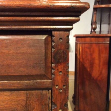 Antikes britisches Eichen Sideboard ca 1870