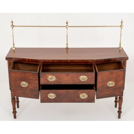 William IV Antikes Englisches Mahogany Sideboard ca. 19. Jh.