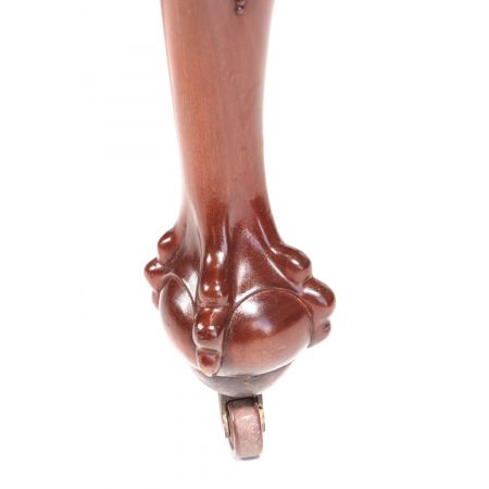 Viktorianischer antiker Mahagoni Esstisch britisch ca 1880