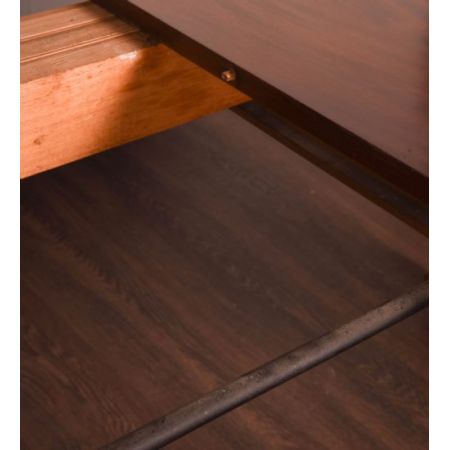 Antiker britischer Mahagoni Esstisch ca 1890