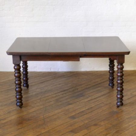 Viktorianischer antiker Eichen Esstisch britisch ca 1860