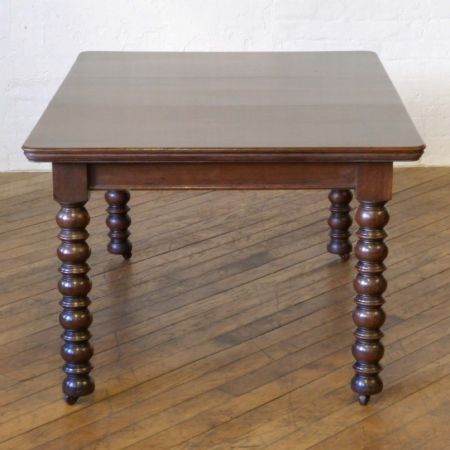 Viktorianischer antiker Eichen Esstisch britisch ca 1860