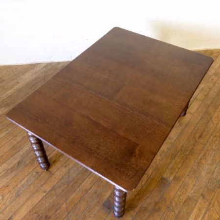 Viktorianischer antiker Eichen Esstisch britisch ca 1860