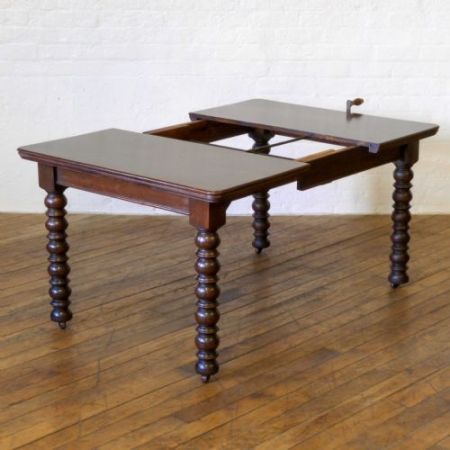 Viktorianischer antiker Eichen Esstisch britisch ca 1860