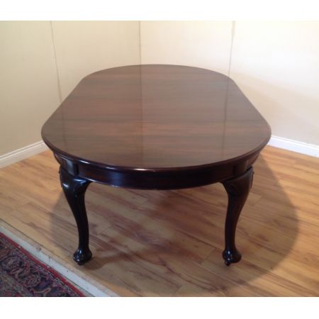 Antiker Mahagoni Esstisch britisch ca 1880