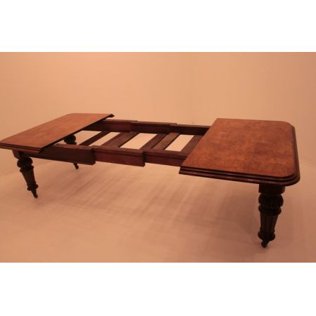 Viktorianischer antiker Eichen Esstisch britisch ca 1870