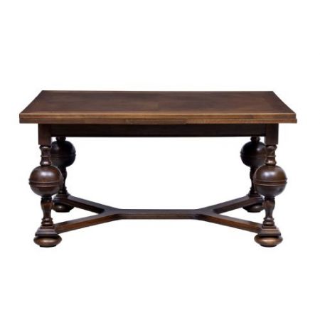 Antiker britischer Eichen Esstisch ca 1910